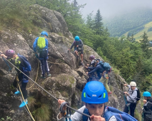 Via-ferrata alpes du grand serre, Isère, Le Bien Veillant